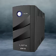 No Break Vica Optima 750 0.75 Kva / 400 W, Entrada 127 V, 6 Salidas Ac, Negro